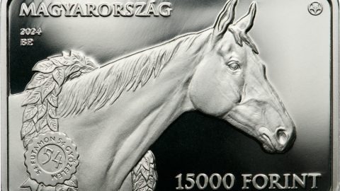 150 éve született Kincsem, emlékérmét bocsátott ki az MNB