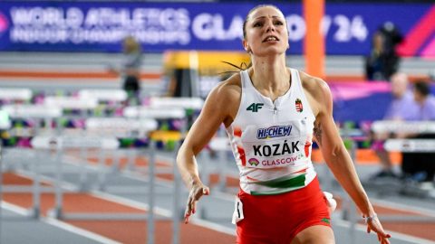 Kozák Luca óriásit futott a fedett pályás atlétikai vébén