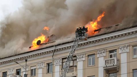 Nyolc ember meghalt Dnyipropetrovszk régióban orosz csapások miatt