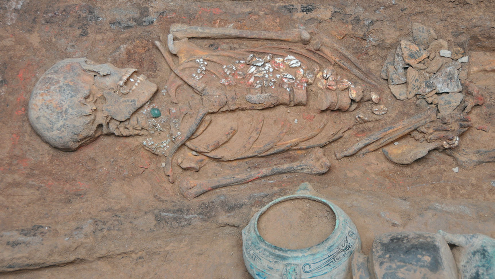 Háromezer éves nemes nő kincseire bukkantak