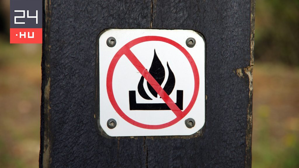 Négy megyében tilos a tűzgyújtás
