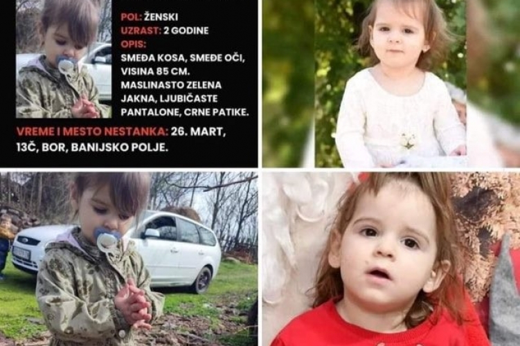 Egy hete nem találják a rendőrök az eltűnt kétéves szerb kislányt