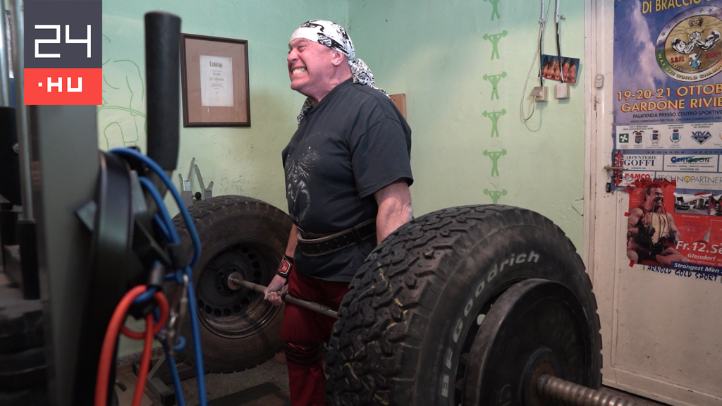 71 évesen is 200 kilóval nyomja a visszavonult erőművész, Nick Árpád
