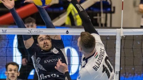 Összeesett az edzésen egy magyar válogatott röplabdázó, a csapattárs mentette meg az életét