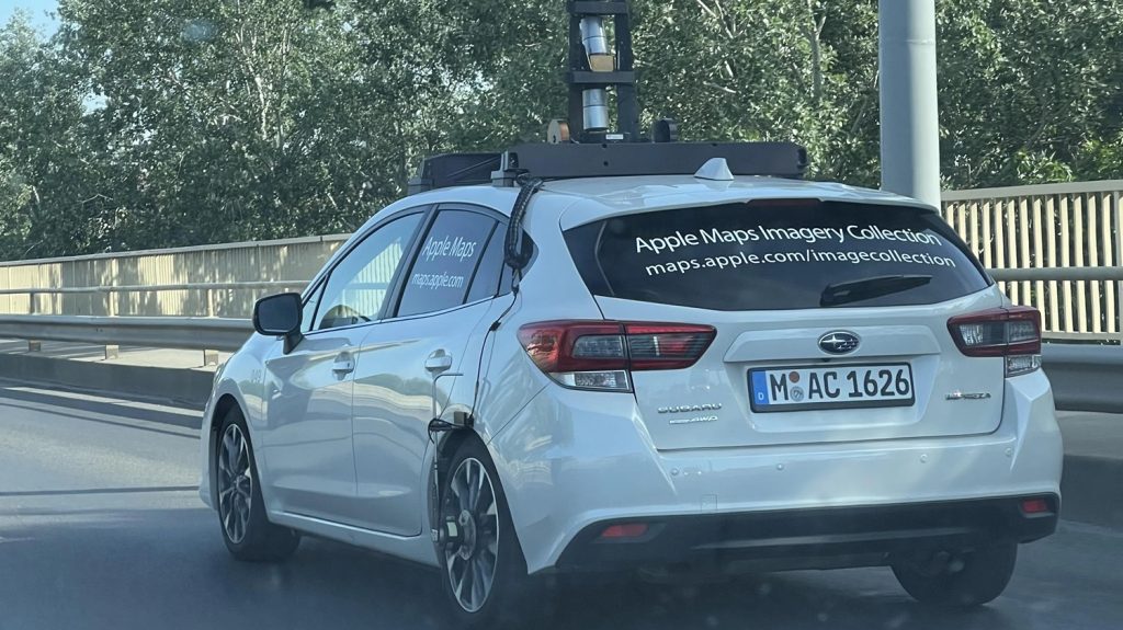 After Google, Apple cars also take photos of Hungarian roads