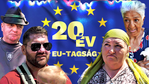 „Azt nem tudjuk, hogy az EU milyen irányba megy, de Magyarország lefele, az fix” – majálisozók a 20 éves EU-tagságról