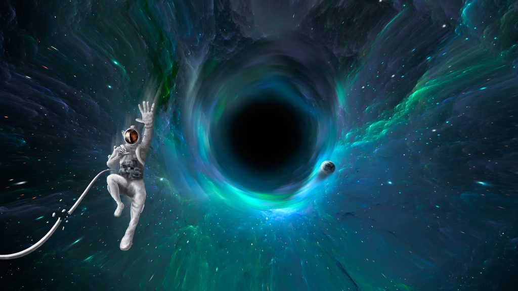 Videó: ilyen lehet beleesni egy fekete lyukba