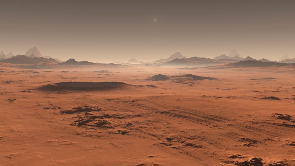 Mars may once have been like Earth is today