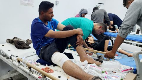 Netanjahu tragikus hibának nevezte a menekülttárbor elleni izraeli légicsapást