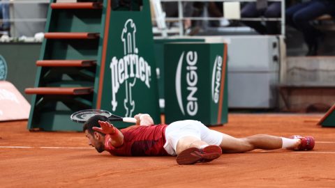 „Nem igazán tudom, hogyan nyertem meg ezt a meccset” – Djokovic csúcstartó lett az újabb szédületes fordításával