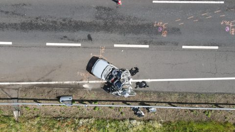 Ketten meghaltak az M3-as autópályán egy balesetben