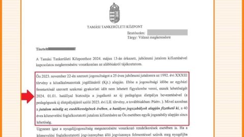 Több száz pedagógus esett el a jubileumi jutalmától