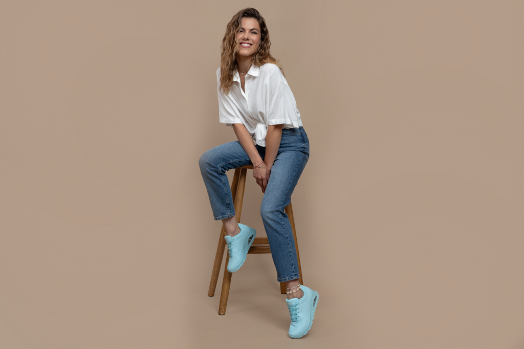 A Skechers márkanagykövete: Csobot Adél