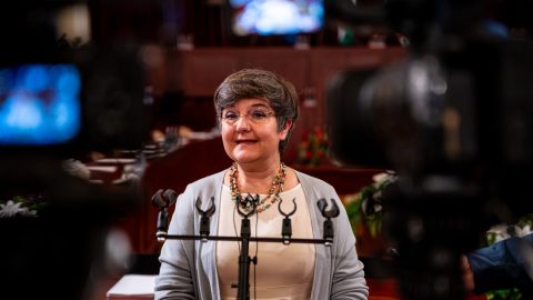 V. Naszály Márta gratulált Böröcz Lászlónak