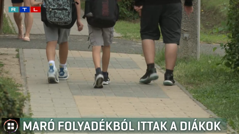 RTL: maró folyadékot ivott négy negyedikes fiú Péteriben