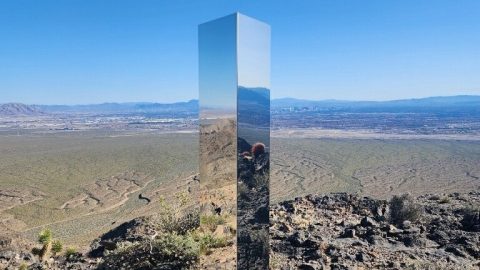 Ismét felbukkant egy titokzatos monolit, Las Vegas közelében fedezték fel
