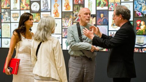 A Nemzeti Galériában és a Szépművészetiben is járt a napokban John Malkovich