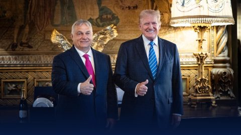 Már nem szerepel az EU-s soros elnökség logója Orbán új „békemissziós” képein