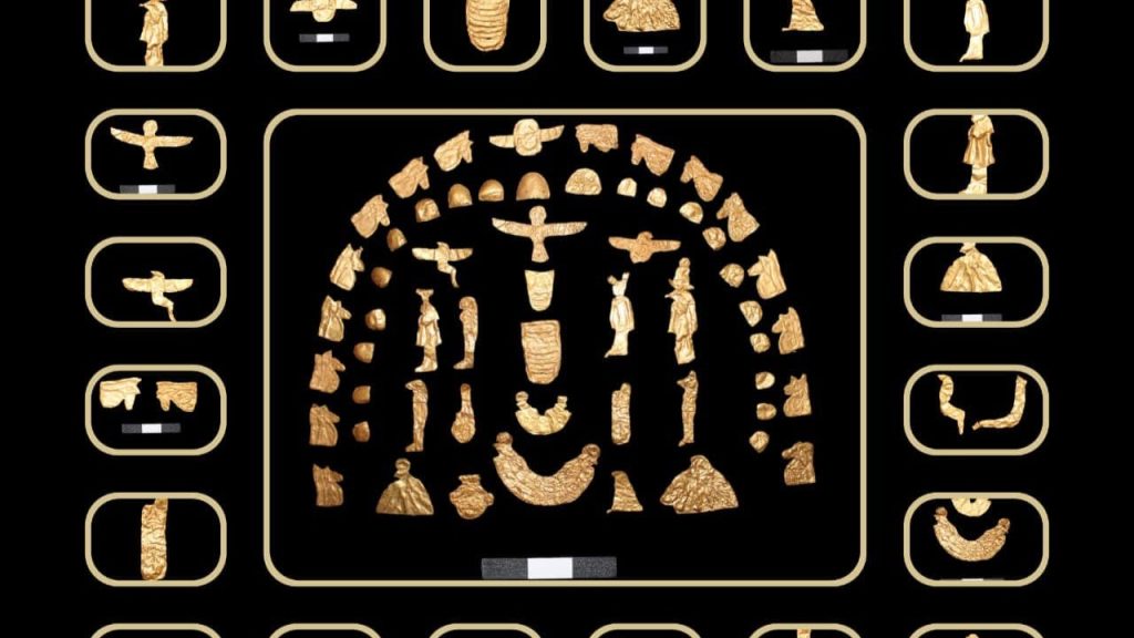 Aranytárgyakat rejtettek az ókori sírok