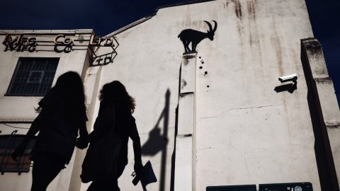 Újabb rejtélyes Banksy-alkotás tűnt fel Londonban