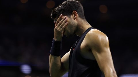 Bumbameglepetés a US Openen