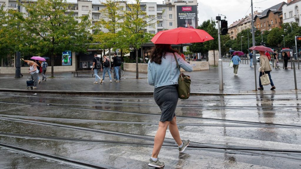 Riasztást adtak ki zivatarok miatt Budapestre