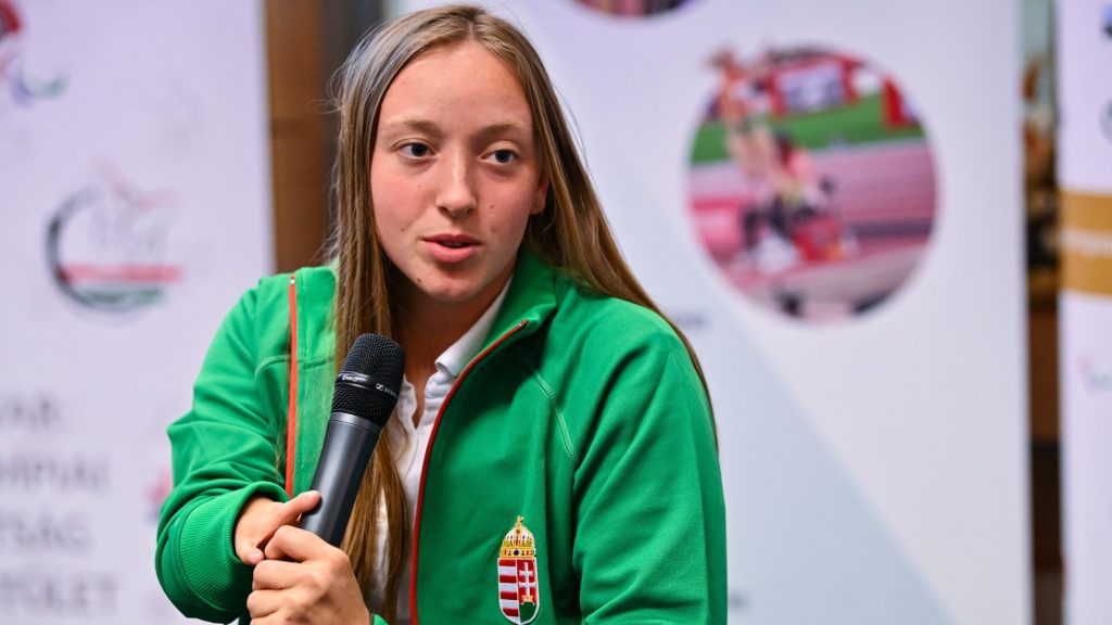 Konkoly Zsófia nyerte az első magyar aranyat a paralimpián
