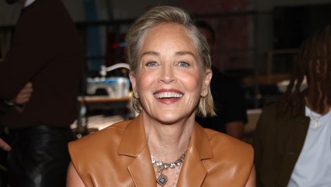 Jókora monoklit szerzett a nyaralásán Sharon Stone