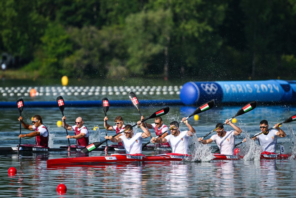 Messze volt az érmektől, hetedik a férfi kajaknégyes az olimpián