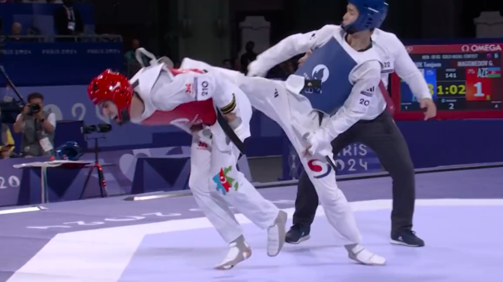 Nem marasztalták el az olimpiai bajnok taekwondóst, aki hátba rúgta sérült ellenfelét