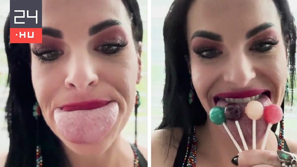 The woman with the widest tongue in the world can handle up to four lollipops at once.