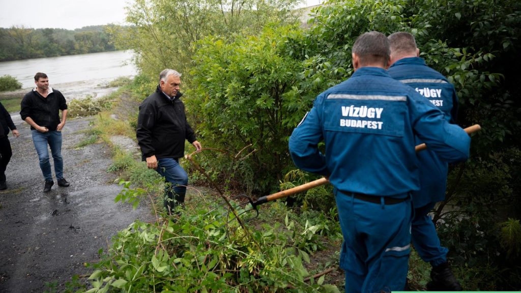 Árvíz: megjelent Orbán Viktor rendelete a védekezésről
