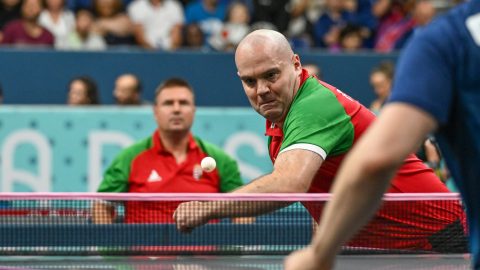 Az asztaliteniszező Pálos Péter bronzérmes a paralimpián