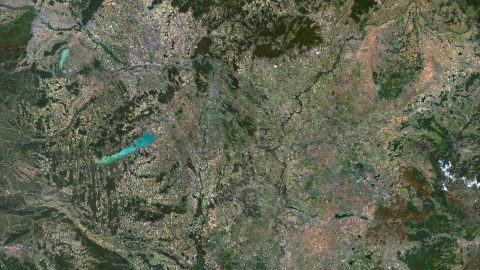 Az űrből is látszik, hogyan perzselte fel a nyári forróság a Kárpát-medencét