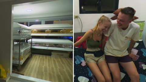 Ázsia Expressz: Zsigmond Angiék koporsóboltban töltötték az éjszakát, karaoke is volt