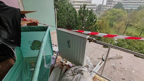 PB-palackokkal tudnak főzni a tapolcai Y-házak lakói, az egyiket szándékosan robbanthatták fel