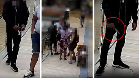 Babakocsis párra támadt egy család az Árkádban, egy méretes fémolló is előkerült