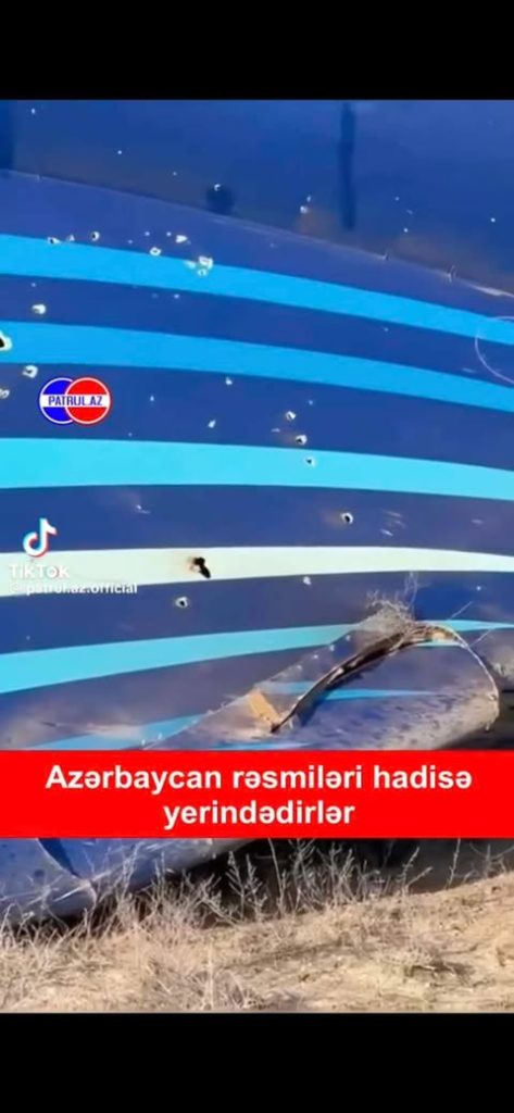 Azeri utasszállító tragédiája: véletlen orosz légvédelmi rakétatalálat okozhatta a katasztrófát