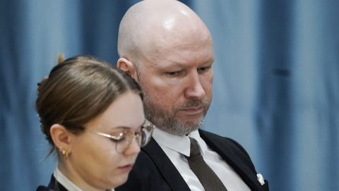 Megint elutasította a tömeggyilkosságért elítélt Breivik panaszát a bíróság