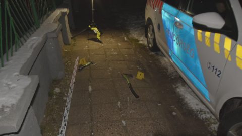„Kettéváglak benneteket, ha bejöttök a kapun” – fejszével, baltákkal dobálta a rendőröket egy öngyilkosságra készülő férfi