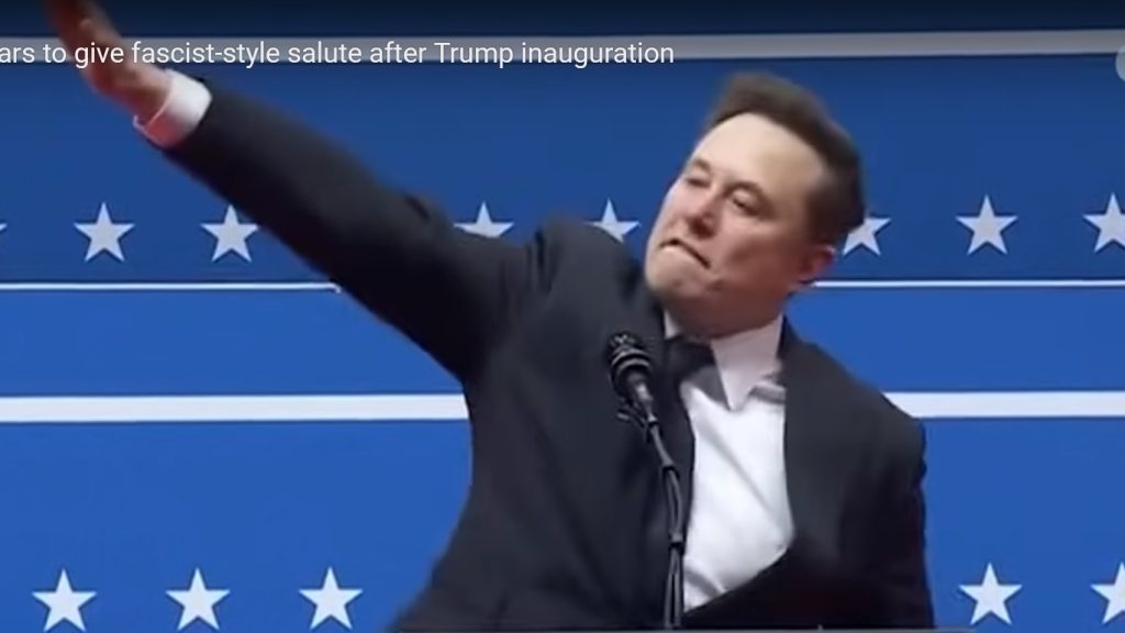 Musk náci karlendítésre emlékeztető mozdulattal üdvözölte Trump híveit