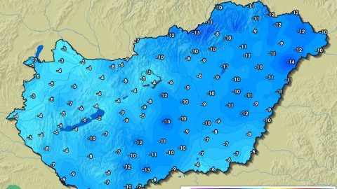 -14,2 fokot mértek Kelet-Magyarországon, ez új rekord