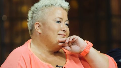 Falusi Mariann fiatalkori fotót mutatott magáról