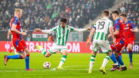 Szárnyaltak a Zöld Sasok – képeken a Fradi Viktoria Plzen elleni EL-győzelme
