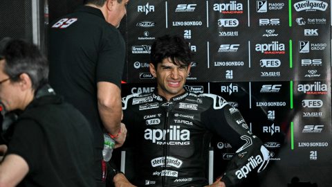 Pár nappal az idénynyitó futam előtt újra összetörte magát a MotoGP címvédője