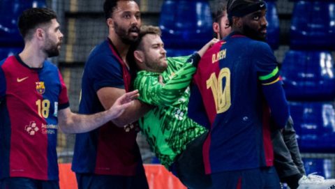 Súlyos térdsérülést szenvedhetett a Barca kézikapusa
