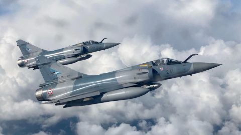 Ukrajna először vetett be francia Mirage vadászbombázókat