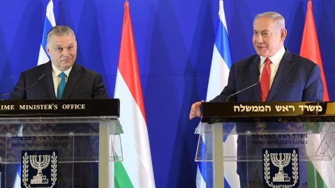Szerdán Budapestre érkezik az izraeli miniszterelnök