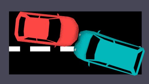 Frontálisan karambolozott két autó Ceglédnél – egy ember meghalt, többen megsérültek