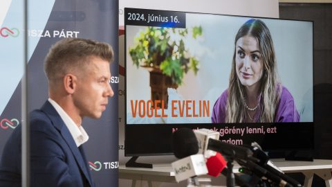 Magyar Pétert meghallgatták tanúként Vogel Evelin zsarolási ügyében